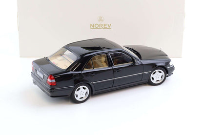 Norev 1993 Mercedes-Benz C36 AMG W202 Black 1:18 STM Diecast Default Title Default Title-