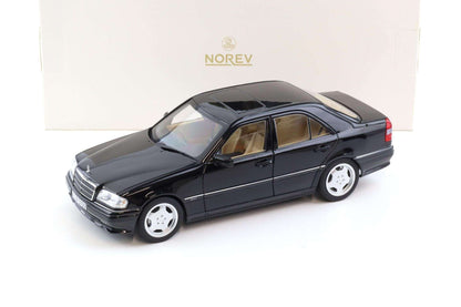 Norev 1993 Mercedes-Benz C36 AMG W202 Black 1:18 STM Diecast Default Title Default Title-