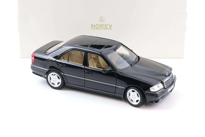 Norev 1993 Mercedes-Benz C36 AMG W202 Black 1:18 STM Diecast Default Title Default Title-