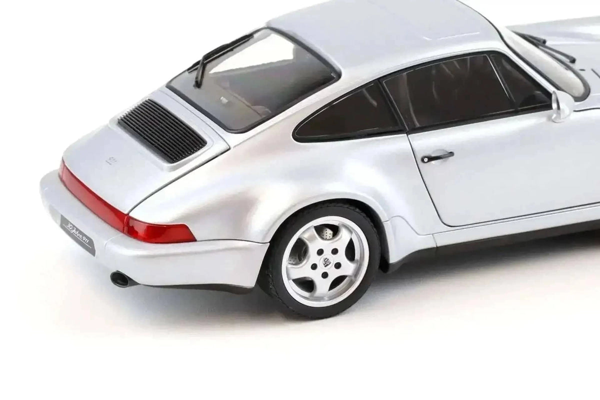 Norev 1993 Porsche 911 964 Carrera 4 WTL 30 Jahre Polar Silver 1:18 Cartsfy Inc.