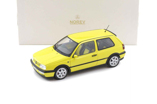 Norev 1994 Volkswagen Golf GTI MK3 Color Concept Yellow 1:18 Cartsfy Inc.