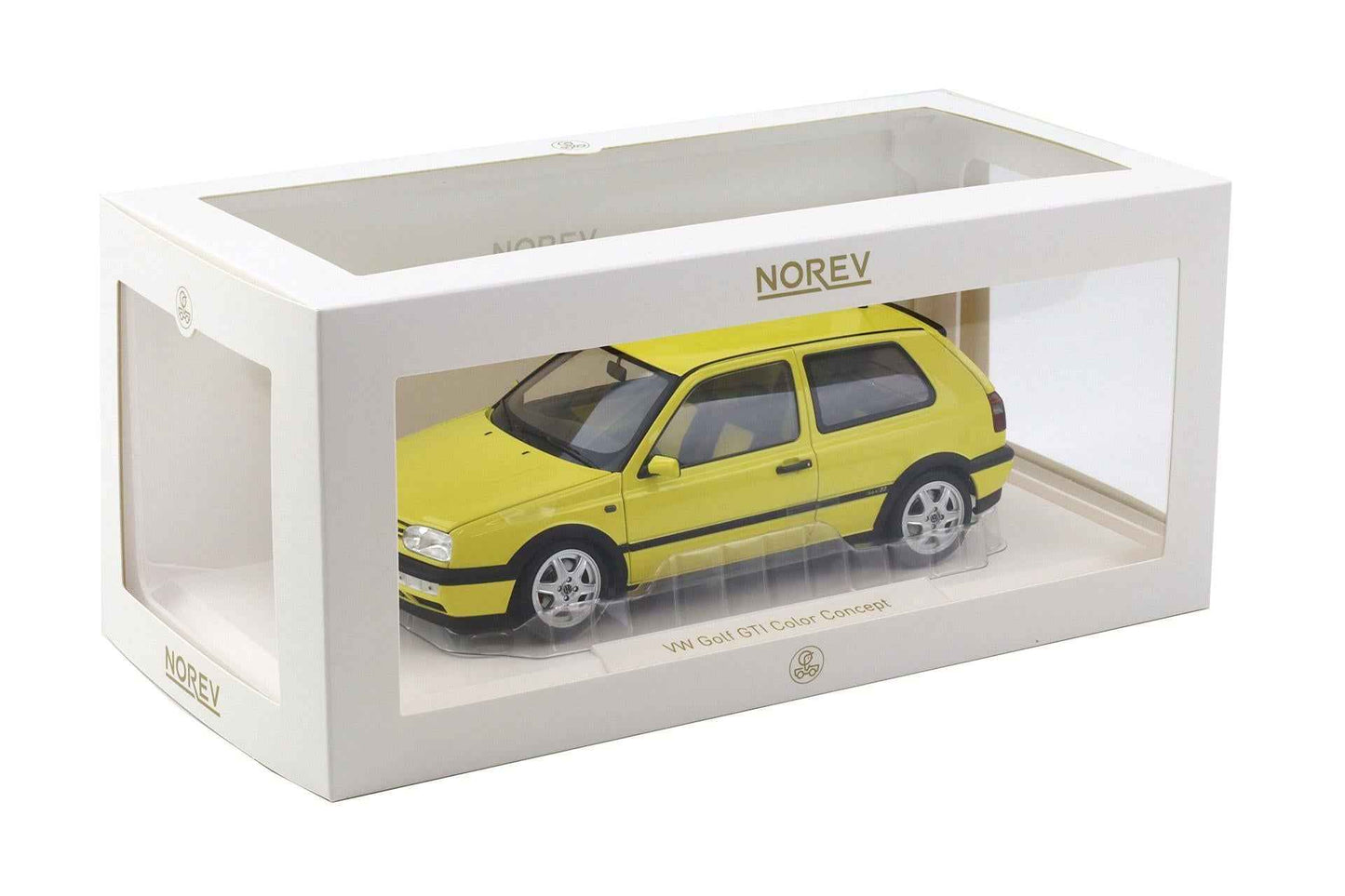 Norev 1994 Volkswagen Golf GTI MK3 Color Concept Yellow 1:18 Cartsfy Inc.