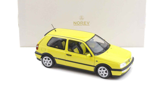 Norev 1994 Volkswagen Golf GTI MK3 Color Concept Yellow 1:18 Cartsfy Inc.