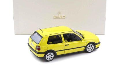 Norev 1994 Volkswagen Golf GTI MK3 Color Concept Yellow 1:18 Cartsfy Inc.
