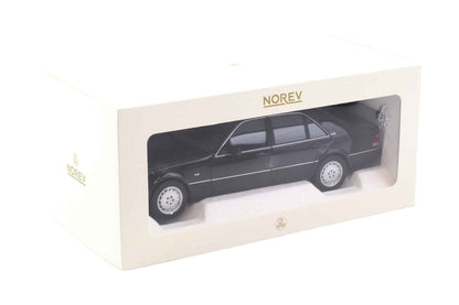 Norev 1997 Mercedes-Benz S600 S-Class (W140) Black 1:18 Cartsfy Inc.