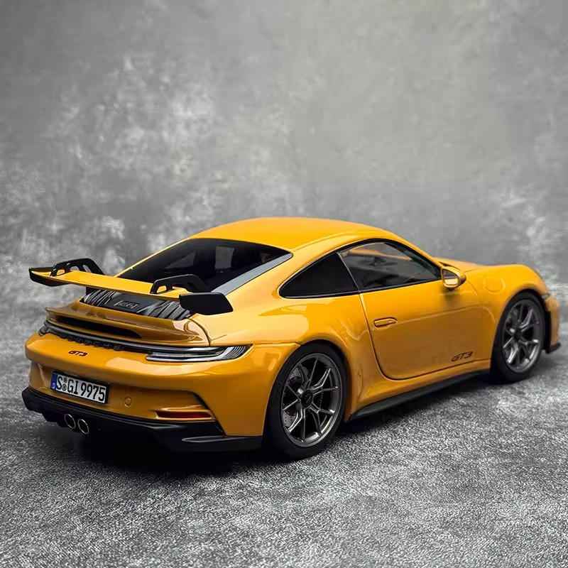 Norev 2021 Porsche 911 992 GT3 Bahama Yellow 1:18 Cartsfy Inc.