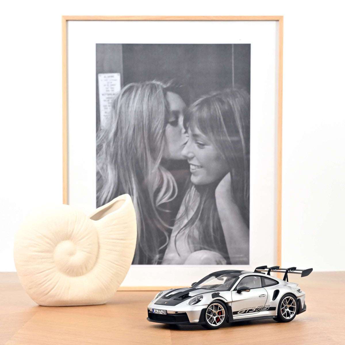 Norev 2022 Porsche 911 992 GT3 RS w/ Weissach Package GT Silver Metallic 1:18 STM Diecast Default Title Default Title-