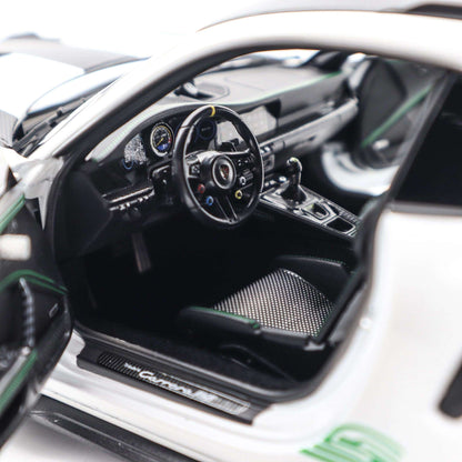 Norev 2022 Porsche 911 992 GT3 RS Weissach Package Tribute Edition White w/ Green 1:18 STM Diecast Default Title Default Title-