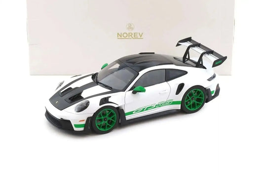 Norev 2022 Porsche 911 992 GT3 RS Weissach Package Tribute Edition White w/ Green 1:18 STM Diecast Default Title Default Title-