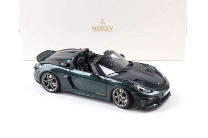 Norev 2023 Porsche 718 Spyder RS w/ Weissach Package Forest Green 1:18 STM Diecast Default Title Default Title-