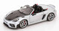 Norev 2023 Porsche 718 Spyder RS w/ Weissach Package GT Silver Metallic 1:18 Cartsfy Inc.