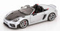 Norev 2023 Porsche 718 Spyder RS w/ Weissach Package GT Silver Metallic 1:18 Cartsfy Inc.