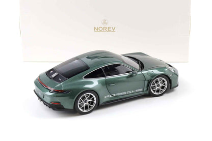 Norev 2023 Porsche 911 992 S/T Malachite Green Metallic 1:18 Cartsfy Inc.