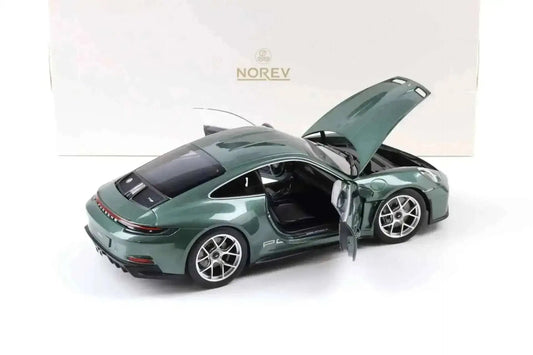 Norev 2023 Porsche 911 992 S/T Malachite Green Metallic 1:18 Cartsfy Inc.