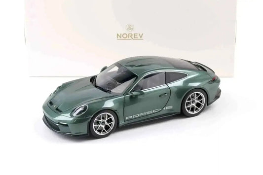 Norev 2023 Porsche 911 992 S/T Malachite Green Metallic 1:18 Cartsfy Inc.