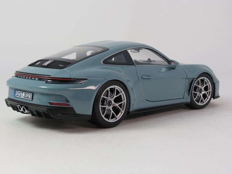 Norev 2023 Porsche 911 992 S/T Meissen Blue 1:18 Cartsfy Inc.