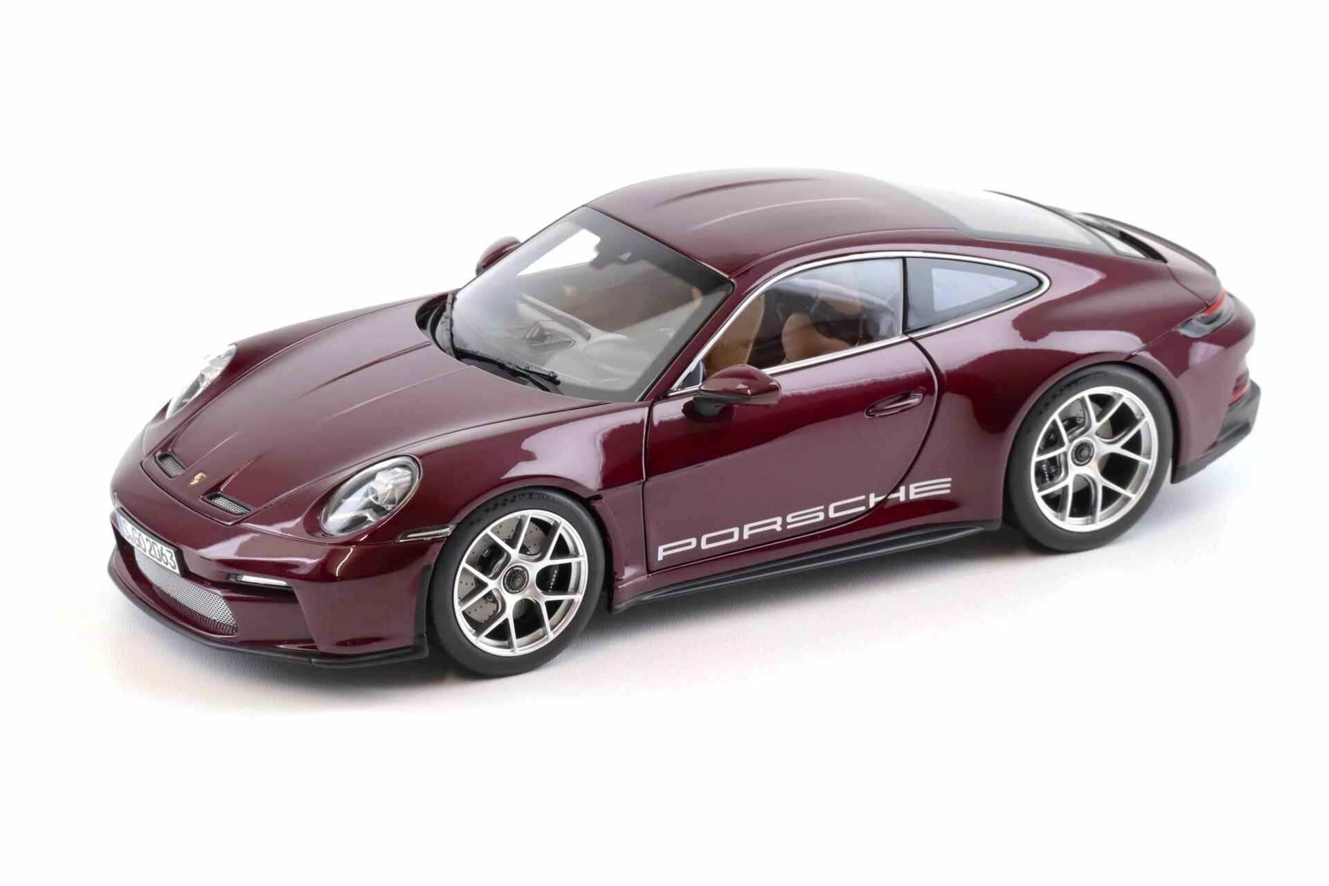 Norev 2023 Porsche 911 992 S/T PTS Amethyst Metallic Purple 1:18 Cartsfy Inc.