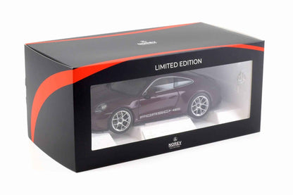 Norev 2023 Porsche 911 992 S/T PTS Amethyst Metallic Purple 1:18 Cartsfy Inc.