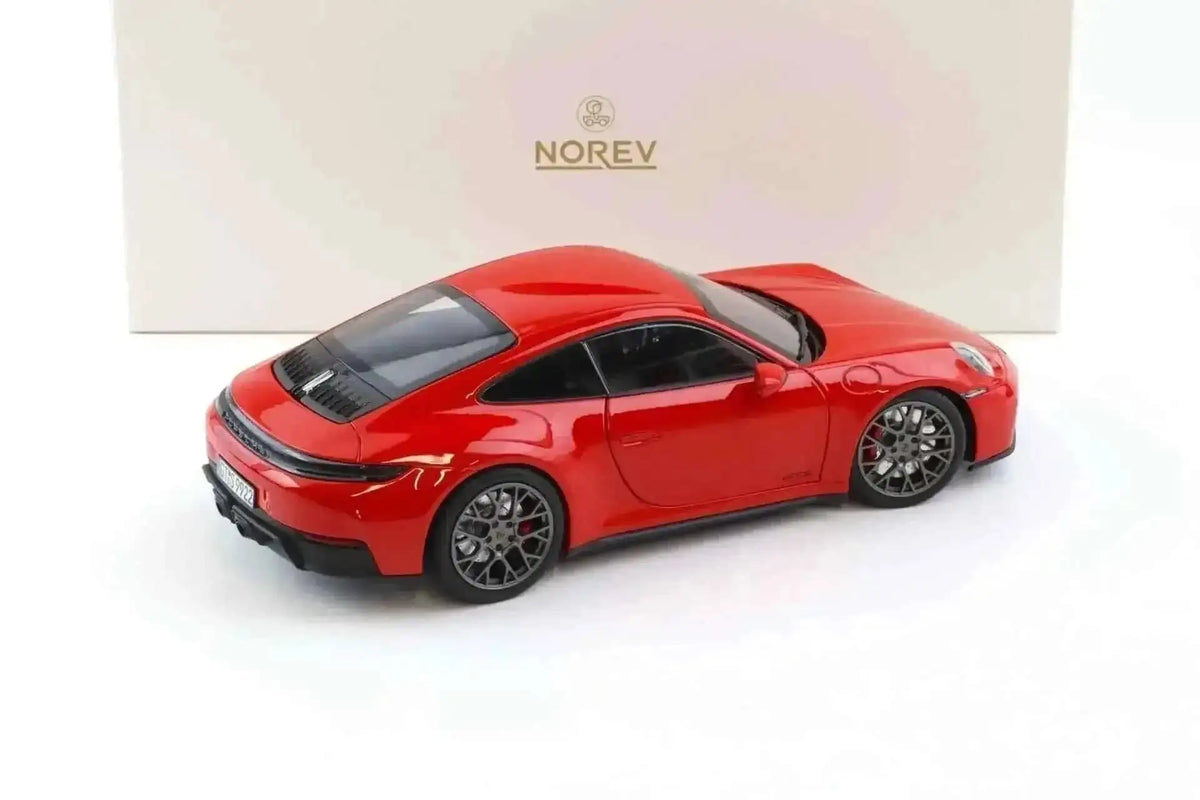 Norev 2025 Porsche 911 992.2 Carrera 4 GTS Guards Red 1:18 Cartsfy Inc.