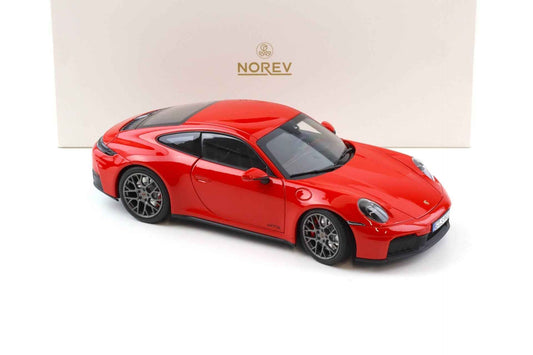 Norev 2025 Porsche 911 992.2 Carrera 4 GTS Guards Red 1:18 Cartsfy Inc.