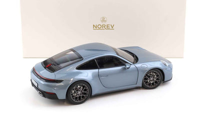 Norev 2025 Porsche 911 992.2 Carrera Polar Silver Metallic 1:18 Cartsfy Inc.