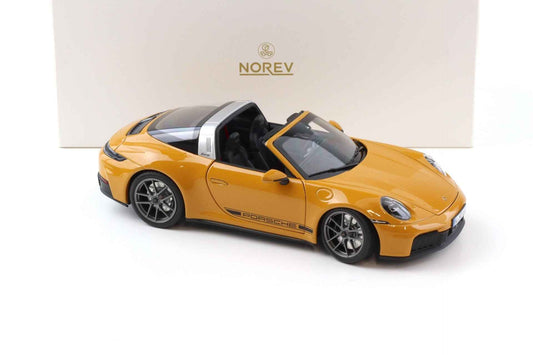 Norev 2025 Porsche 911 992.2 Targa 4 GTS Bahama Yellow 1:18 Cartsfy Inc.