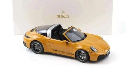 Norev 2025 Porsche 911 992.2 Targa 4 GTS Bahama Yellow 1:18 Cartsfy Inc.