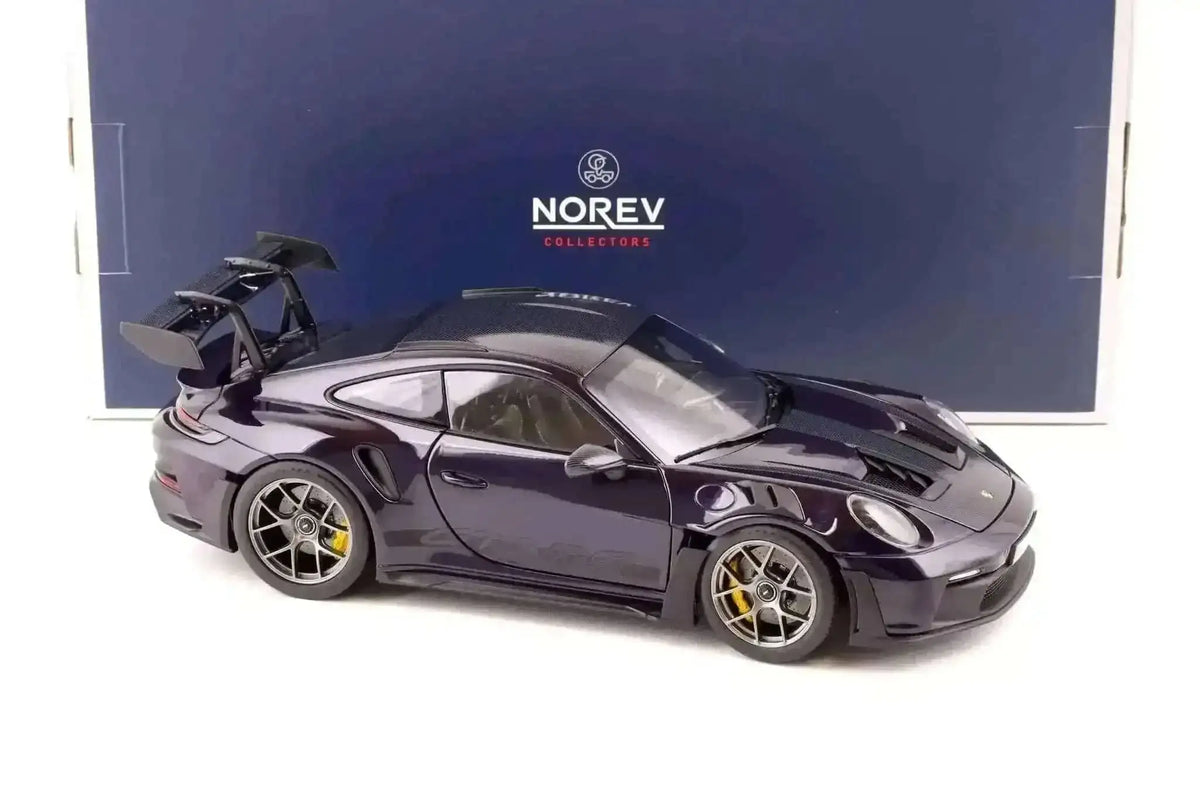Norev Porsche 911 992 GT3 RS Weissach Pkg Viola Metallic 1:18 LIMITED Cartsfy Inc.