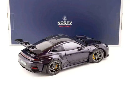 Norev Porsche 911 992 GT3 RS Weissach Pkg Viola Metallic 1:18 LIMITED Cartsfy Inc.