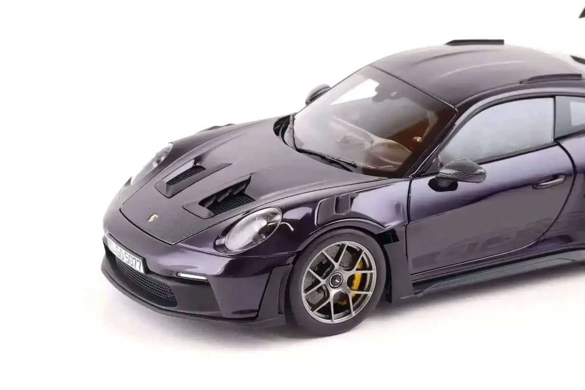Norev Porsche 911 992 GT3 RS Weissach Pkg Viola Metallic 1:18 LIMITED Cartsfy Inc.