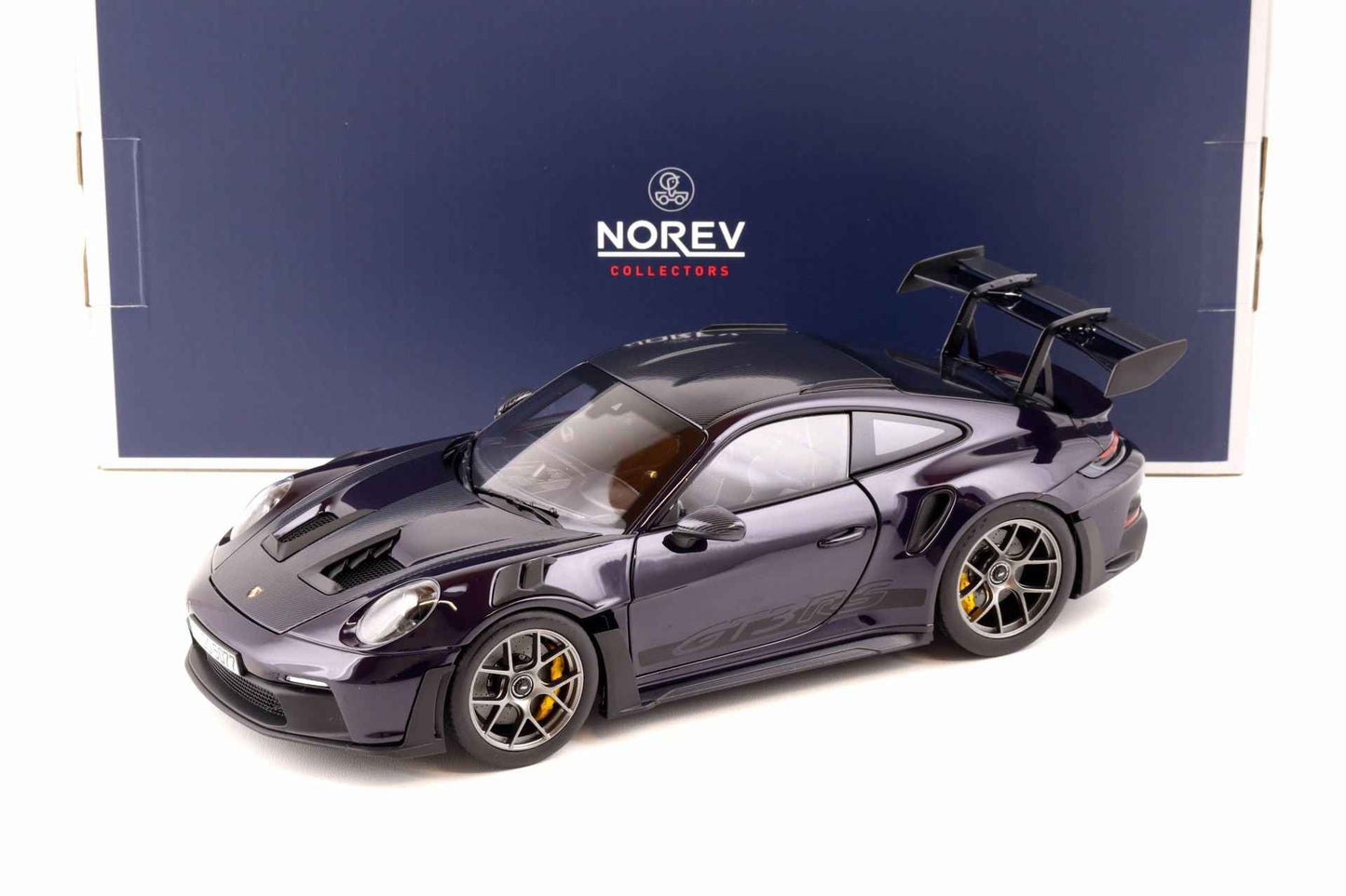 Norev Porsche 911 992 GT3 RS Weissach Pkg Viola Metallic 1:18 LIMITED Cartsfy Inc.