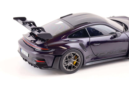 Norev Porsche 911 992 GT3 RS Weissach Pkg Viola Metallic 1:18 LIMITED Cartsfy Inc.
