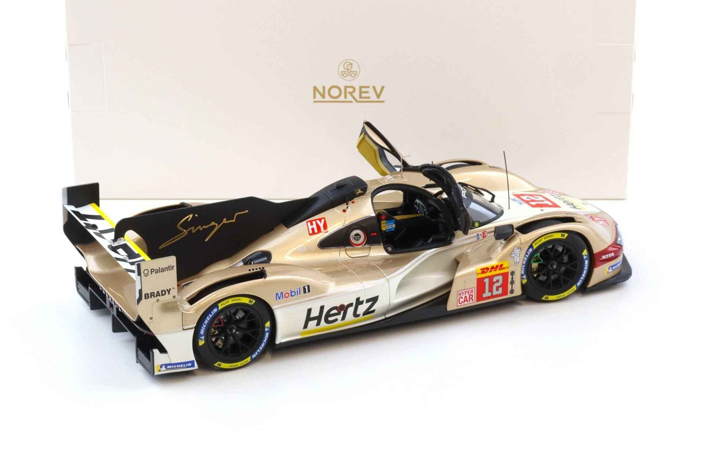 Norev Porsche 963 #38 Hertz Team Jota Lone Star IMSA 2024 Spa 6Hrs Winner Gold 1:18 Cartsfy Inc.