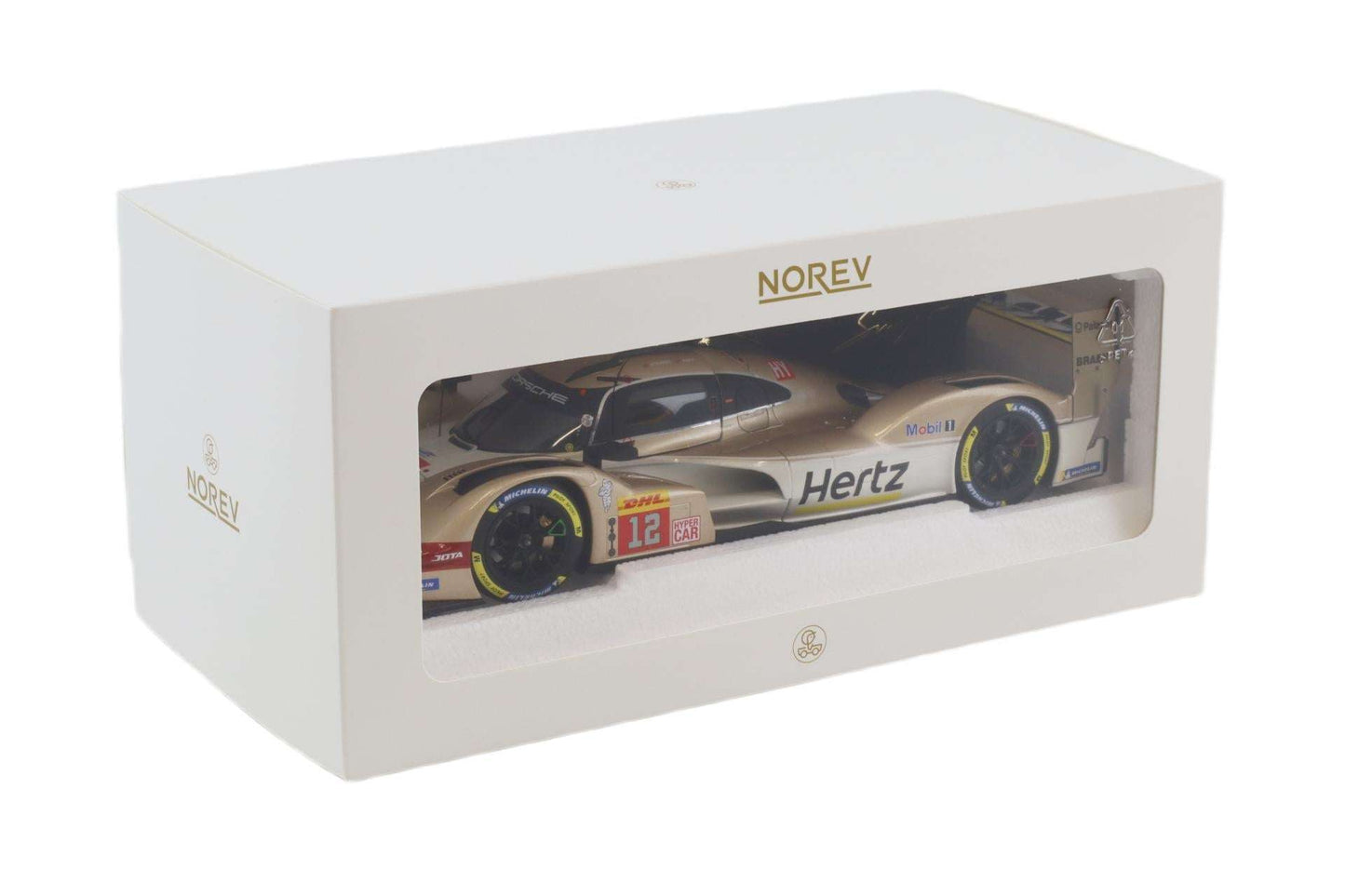 Norev Porsche 963 #38 Hertz Team Jota Lone Star IMSA 2024 Spa 6Hrs Winner Gold 1:18 Cartsfy Inc.