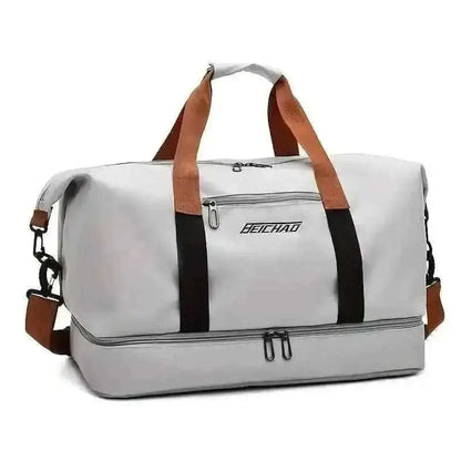 Nylon Duffel Bag for Travel – Large Capacity, Foldable, Shoe Compartment – Men & Women Cartsfy Inc.
