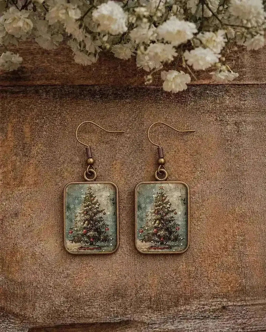 O Christmas Tree Earrings Cartsfy Inc.