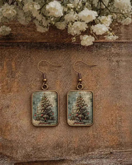 O Christmas Tree Earrings