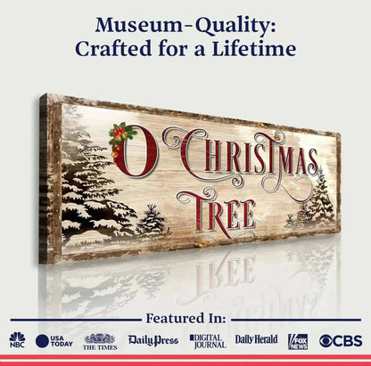 O Christmas Tree Sign Cartsfy Inc.