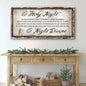 O Holy Night Christmas Sign Cartsfy Inc.