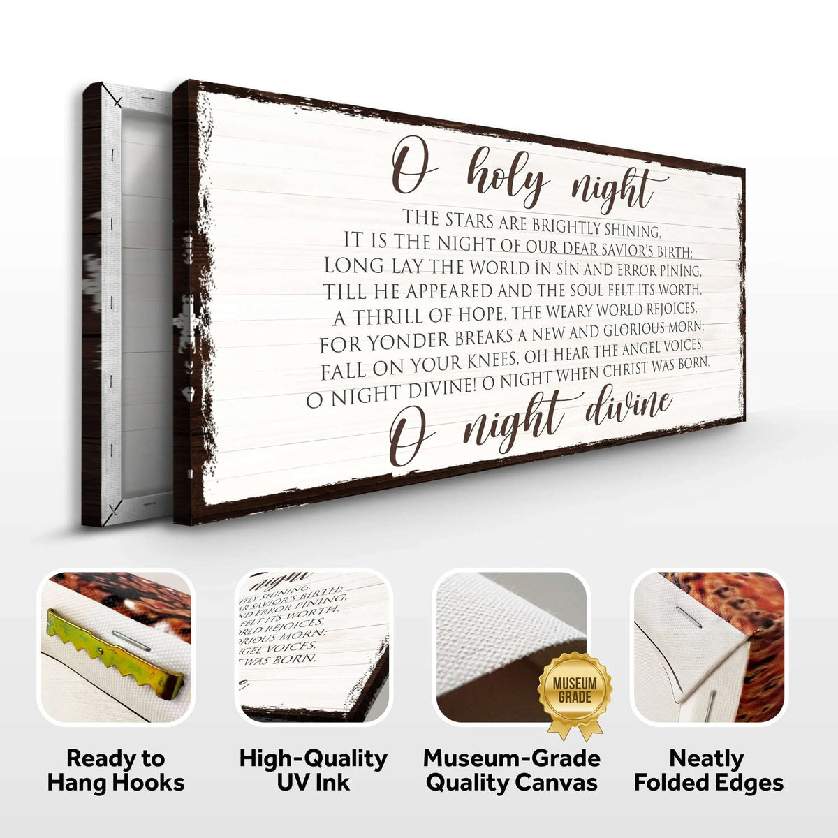 O Holy Night Christmas Sign II Cartsfy Inc.
