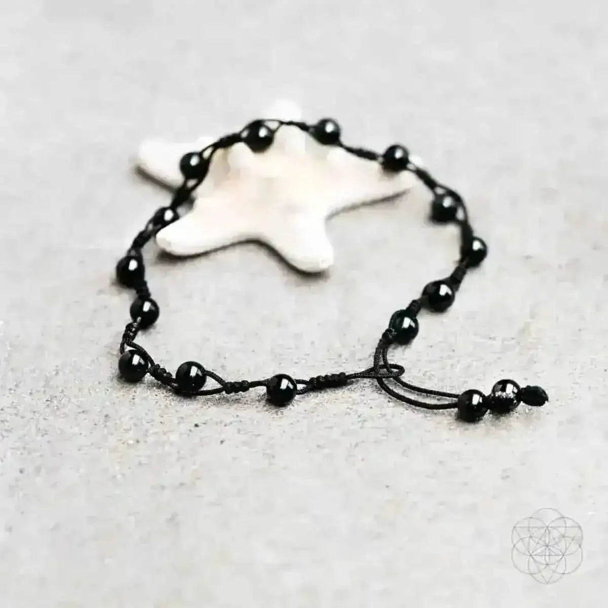 Obsidian Grounding Anklet Cartsfy Inc.