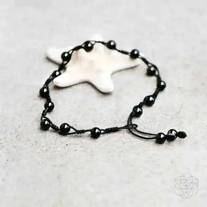 Obsidian Grounding Anklet Cartsfy Inc.