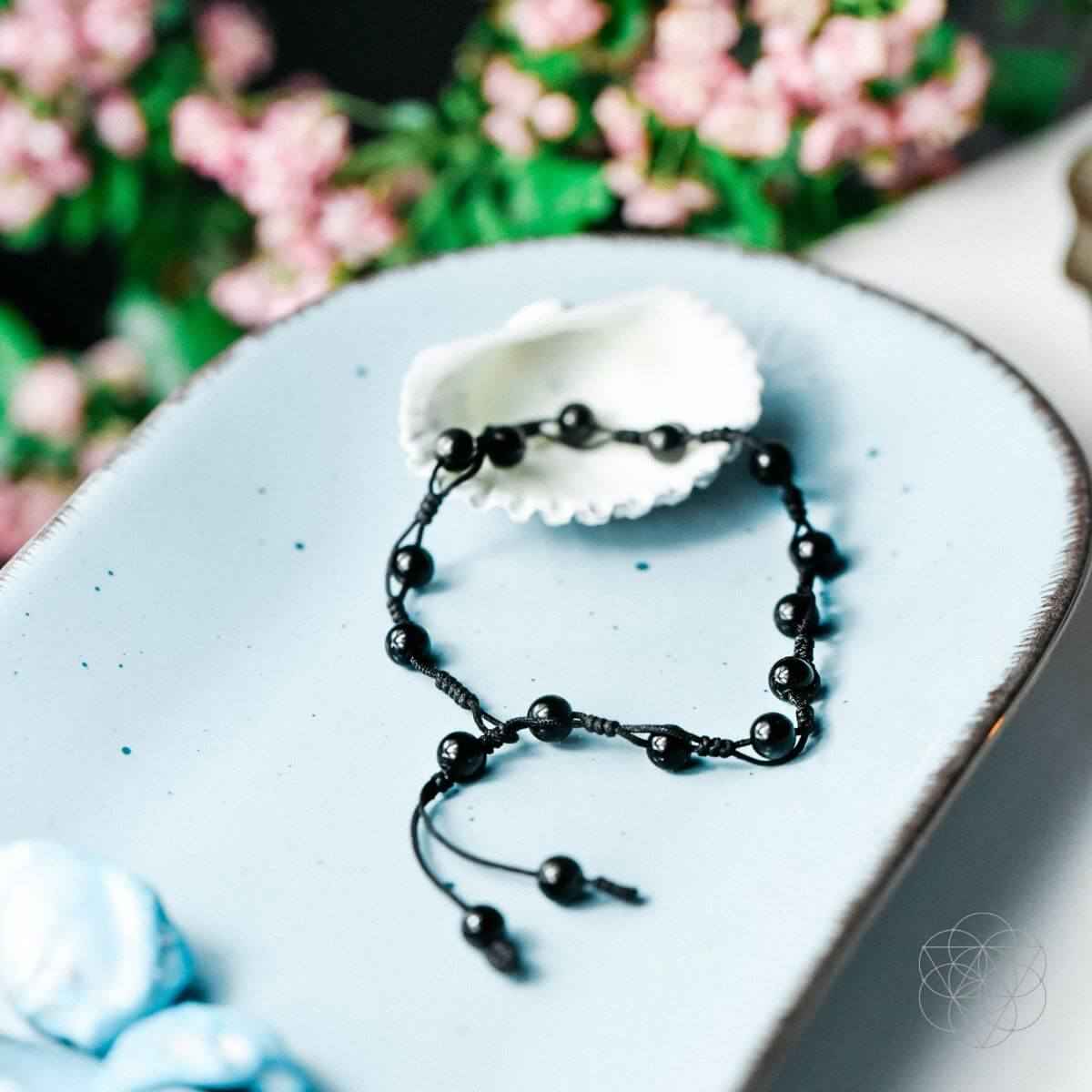 Obsidian Grounding Anklet - Cartsfy Inc.