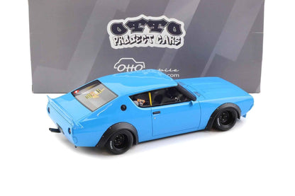 Otto 1971 Nissan Skyline 2000 GT-R (KPGC10) 2024 LB-Works Blue 1:18 Cartsfy Inc.
