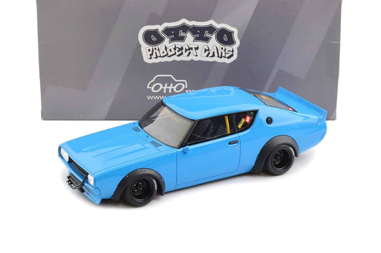 Otto 1971 Nissan Skyline 2000 GT-R (KPGC10) 2024 LB-Works Blue 1:18 Cartsfy Inc.