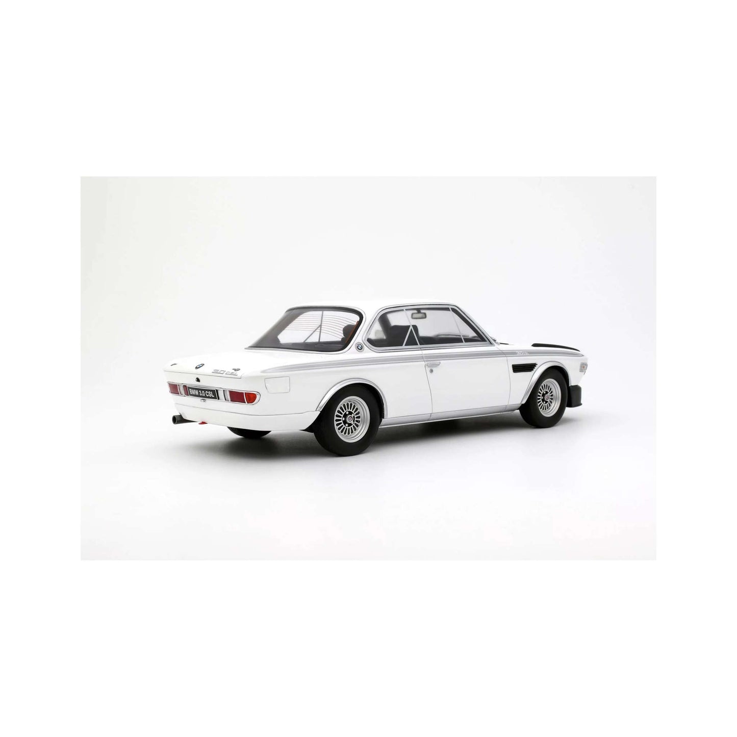 Otto 1972 BMW 3.0 (E9) CSL Chamonix White 1:18 STM Diecast Default Title Default Title-