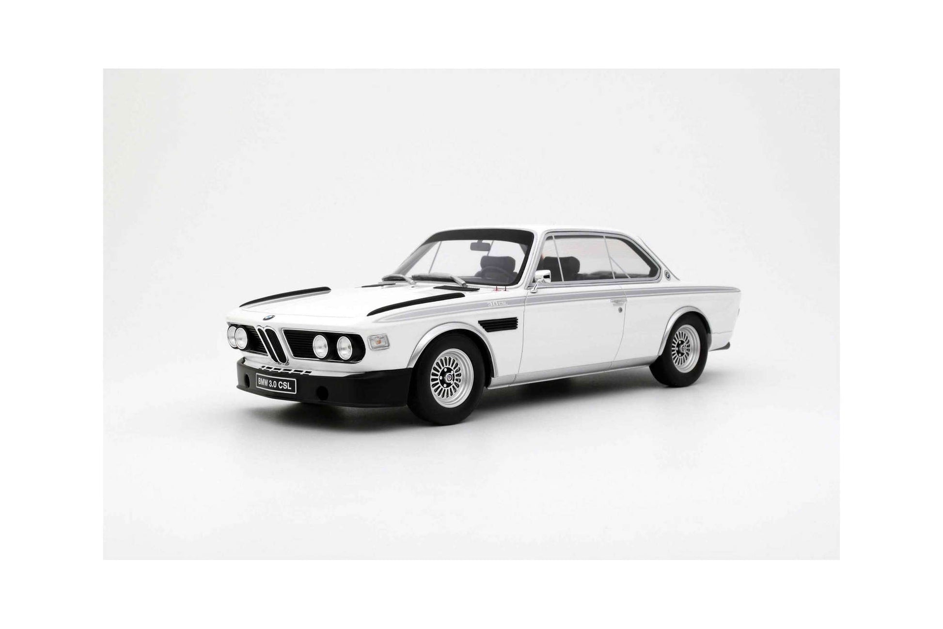 Otto 1972 BMW 3.0 (E9) CSL Chamonix White 1:18 STM Diecast Default Title Default Title-