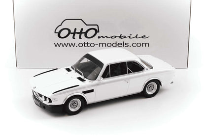 Otto 1972 BMW 3.0 (E9) CSL Chamonix White 1:18 STM Diecast Default Title Default Title-
