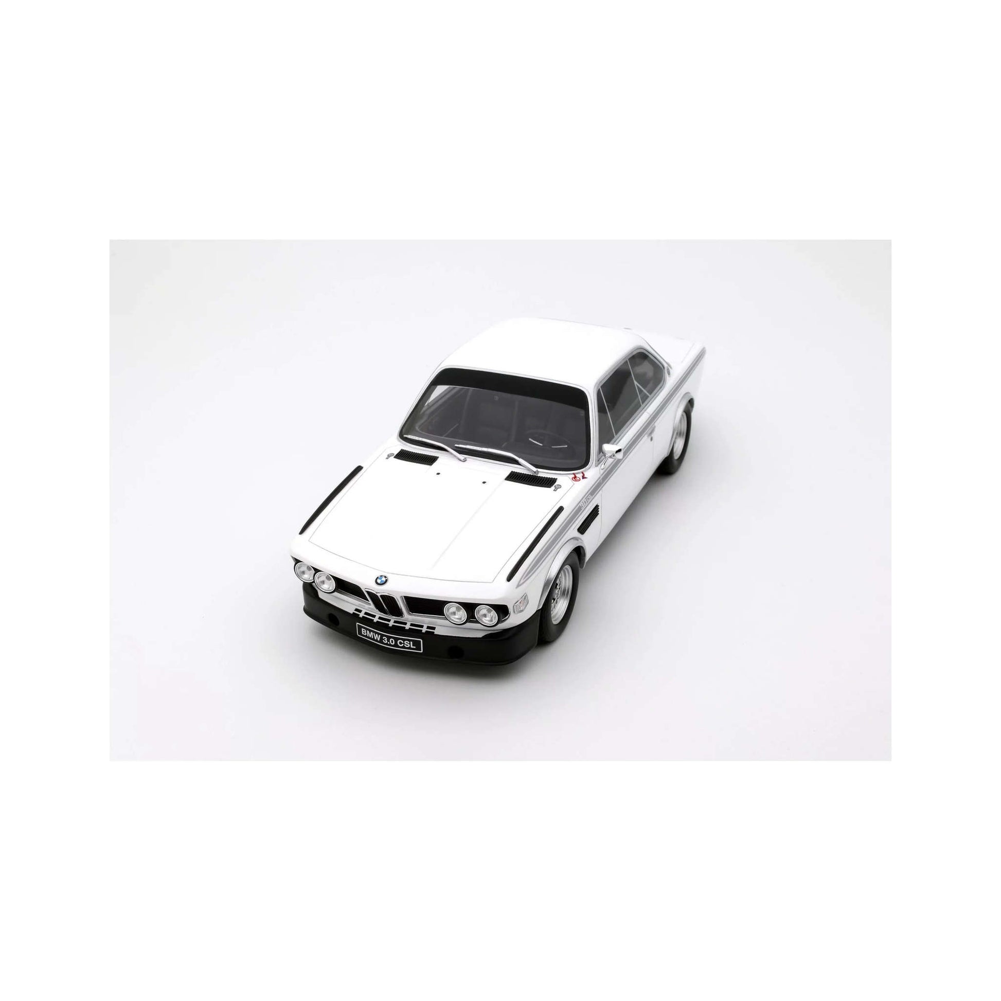 Otto 1972 BMW 3.0 (E9) CSL Chamonix White 1:18 STM Diecast Default Title Default Title-