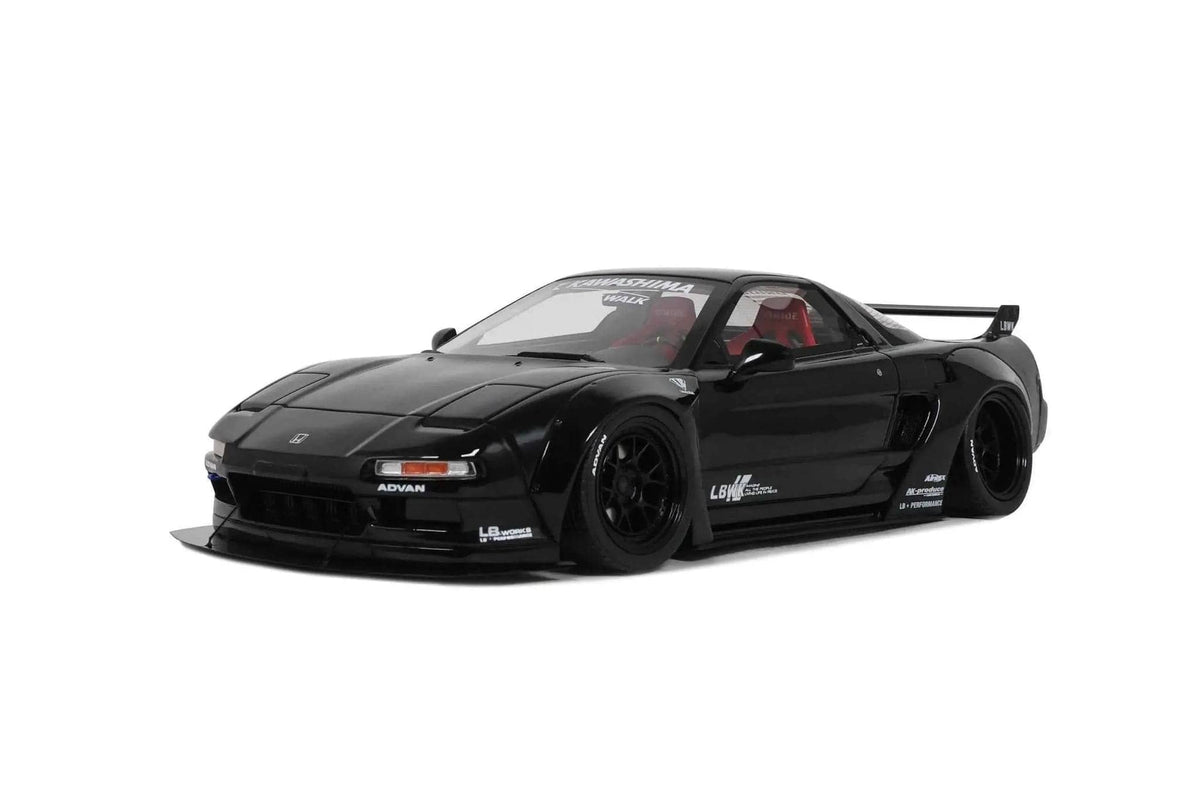 Otto 1991 Honda NSX NA1 LB-Works (Liberty Walk) 2020 Black 1:18 STM Diecast Default Title Default Title-